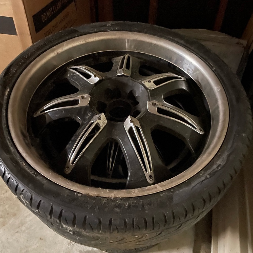 22” truck tires! Make me an offer!